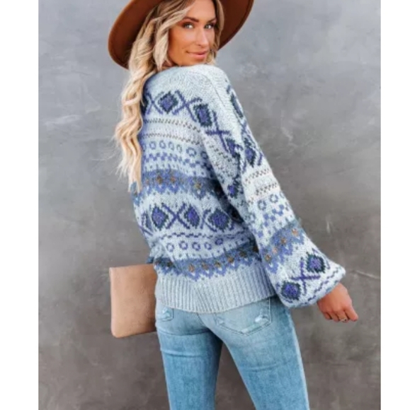 New boutique Aztec toggle cardigan - Picture 11 of 16